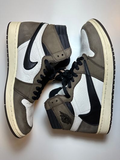 Travis Scott × Nike Air Jordan 1 Retro High OG TS SP "Sail/Dark Mocha"