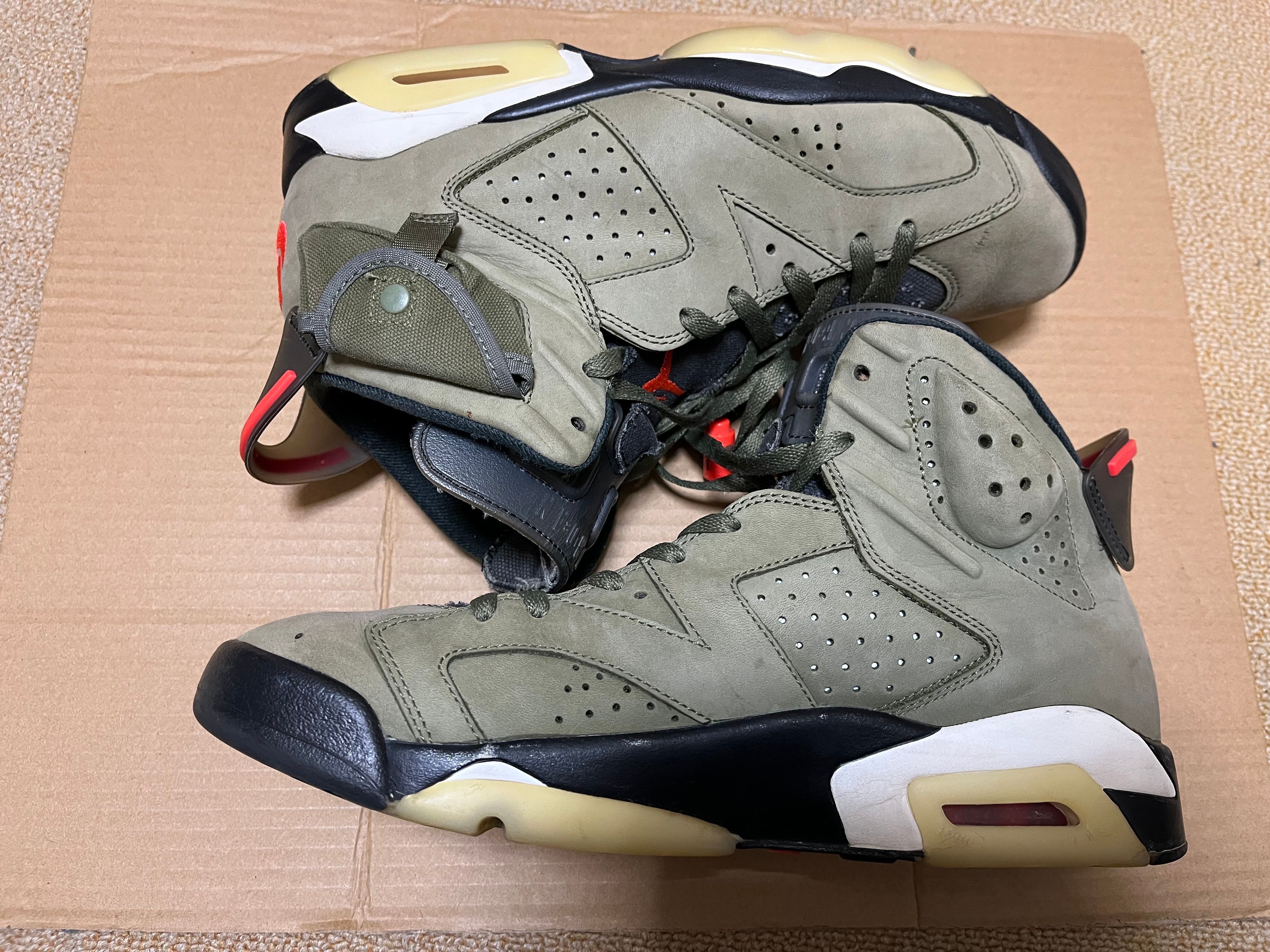 Travis Scott × Nike Air Jordan 6 Retro "Medium Olive"
