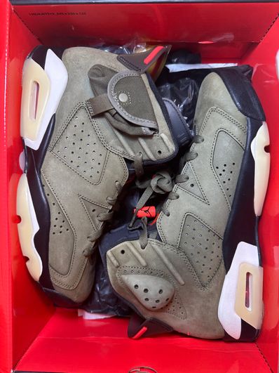 Travis Scott × Nike Air Jordan 6 Retro "Medium Olive"