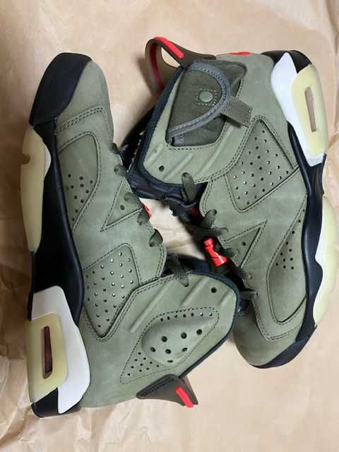 Travis Scott × Nike Air Jordan 6 Retro "Medium Olive"