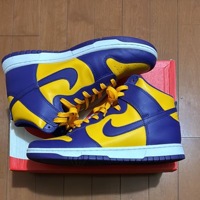 Nike Dunk High Retro "Lakers"