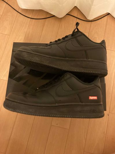 Supreme × Nike Air Force 1 Low "Black"