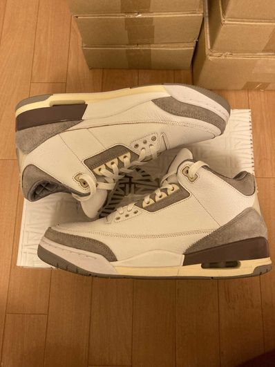 A Ma Maniere × Nike Women's Air Jordan 3 Retro SP "White/Medium Grey Violet Ore"