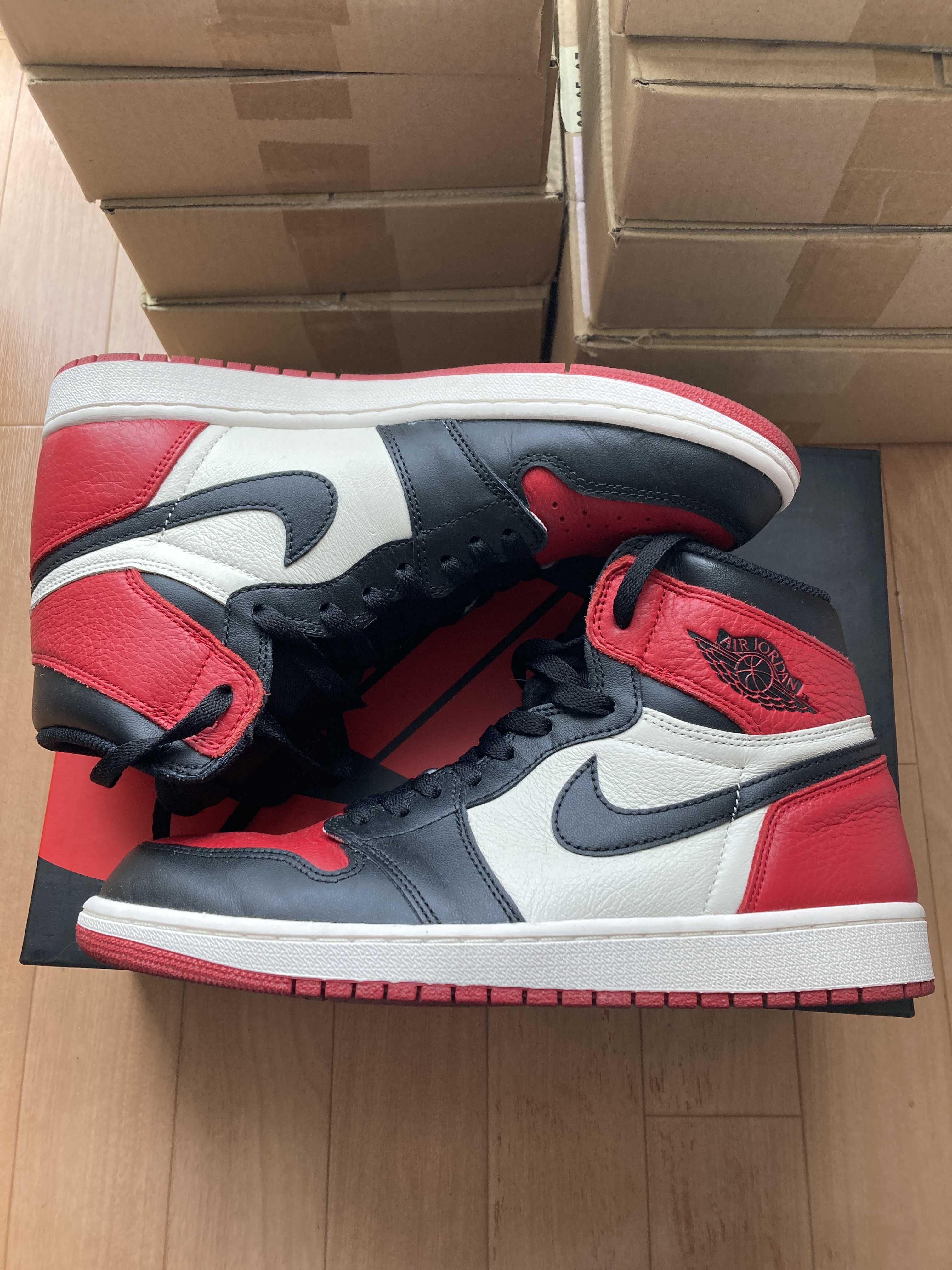 Nike Air Jordan 1 Retro High OG "Bred Toe"