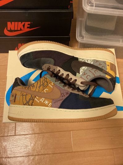 Travis Scott × Nike Air Force 1 Low Cactus Jack "Multi Color"