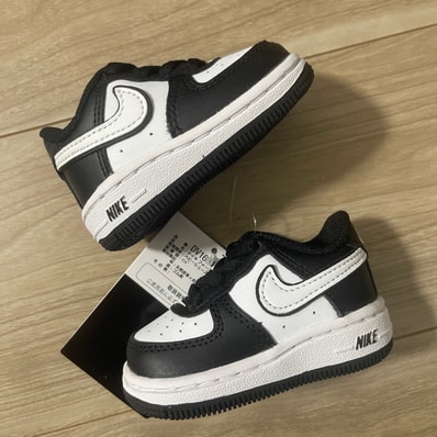 Nike TD Air Force 1 Low LV8 2 "Black/White"