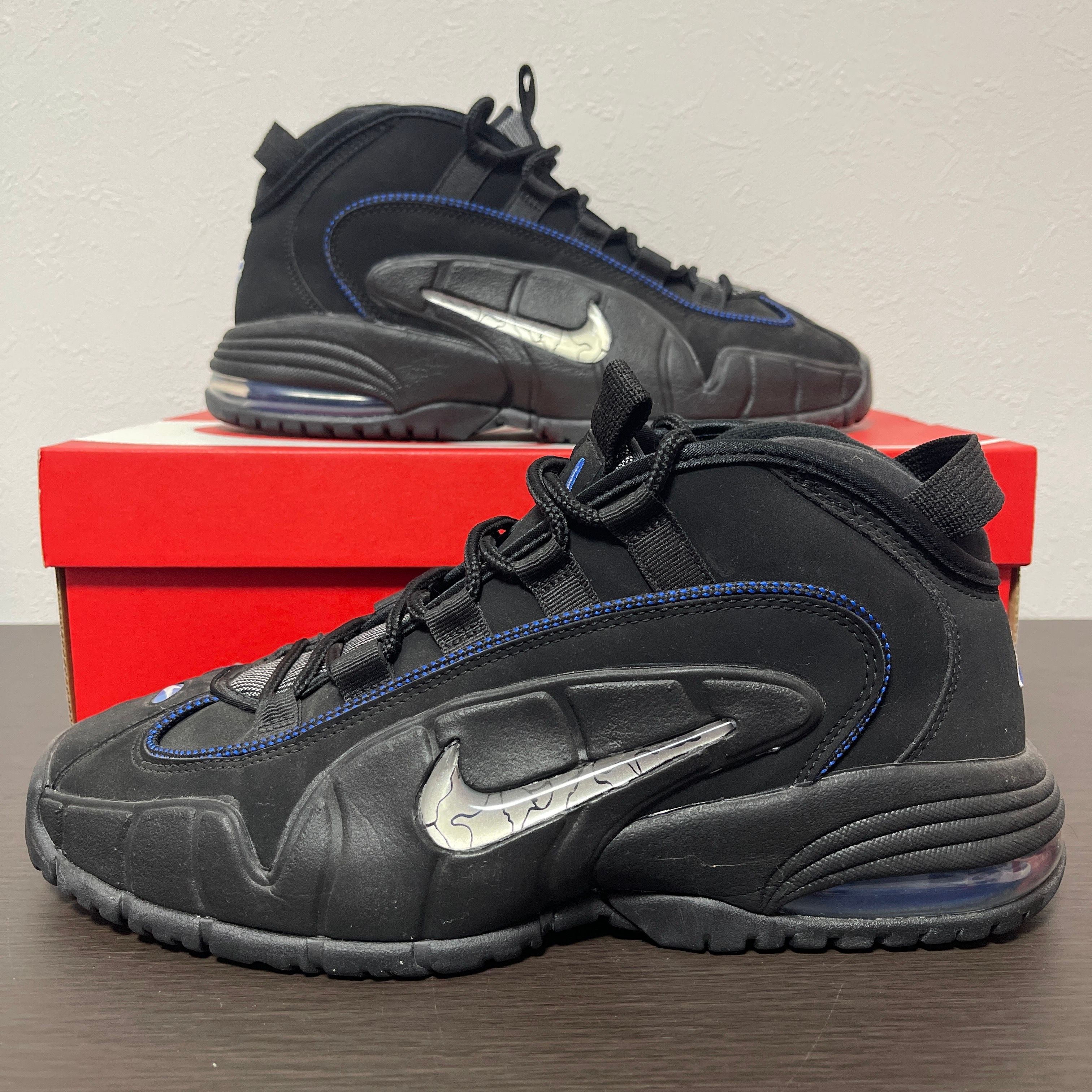 Nike Air Max Penny 1 "Black and Metallic Silver"