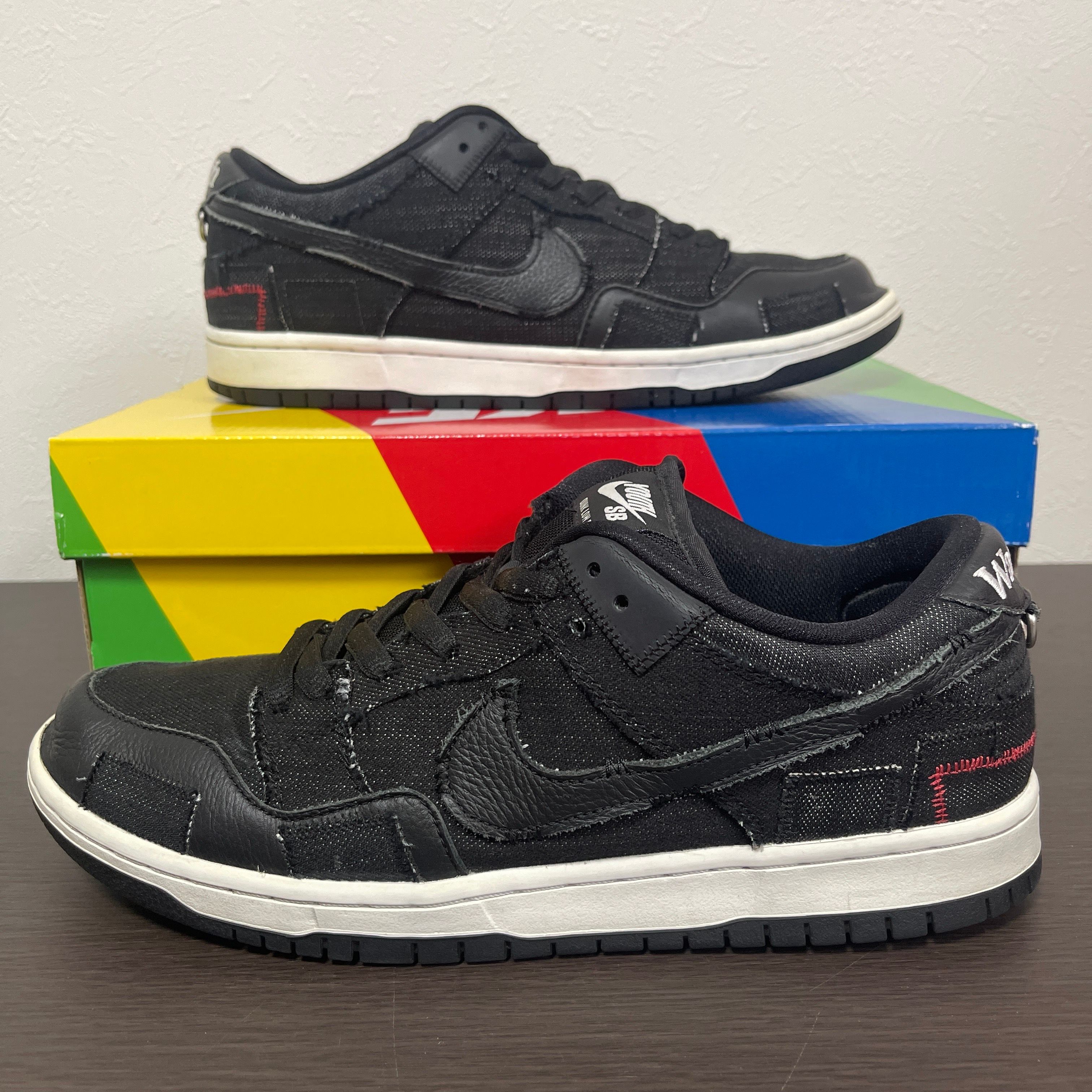 Wasted Youth × Nike SB Dunk Low "Black Denim" / VERDY