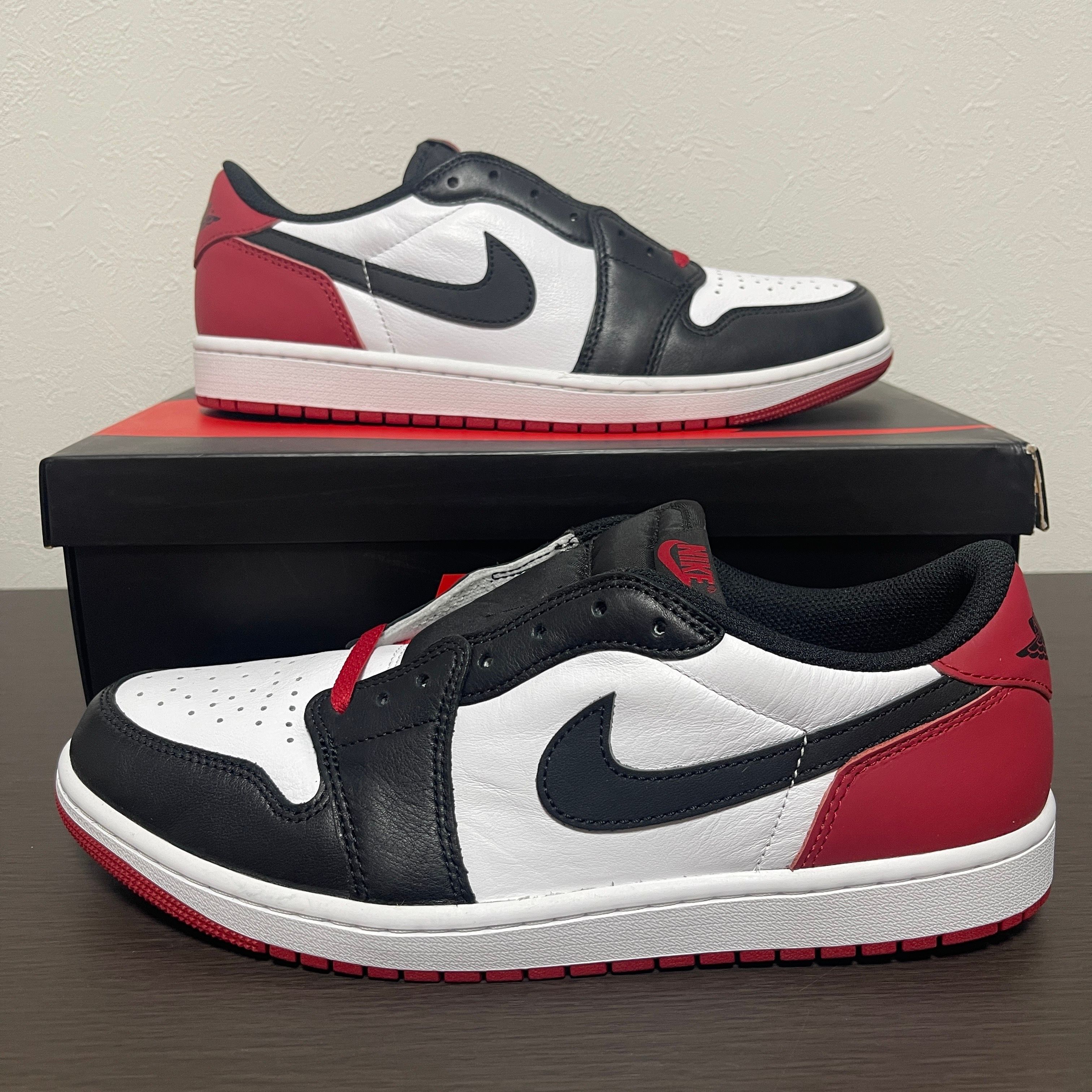 Nike Air Jordan 1 Retro Low OG "Black Toe"
