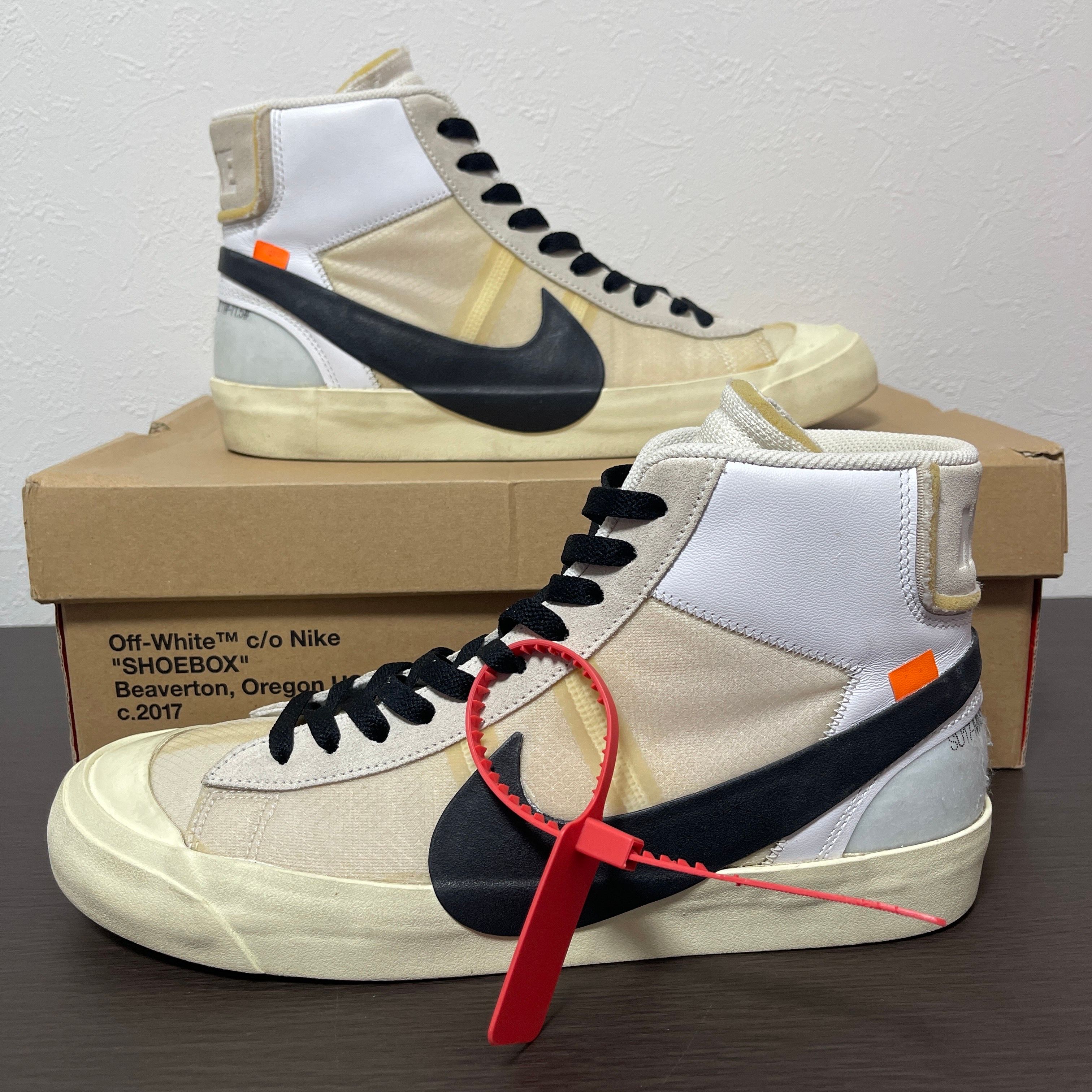 Off-White × Nike The Ten Blazer Mid "White"