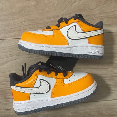 Nike TD Force 1 Low SE "Vivid Orange/Gridiron/University Blue/Summit White"