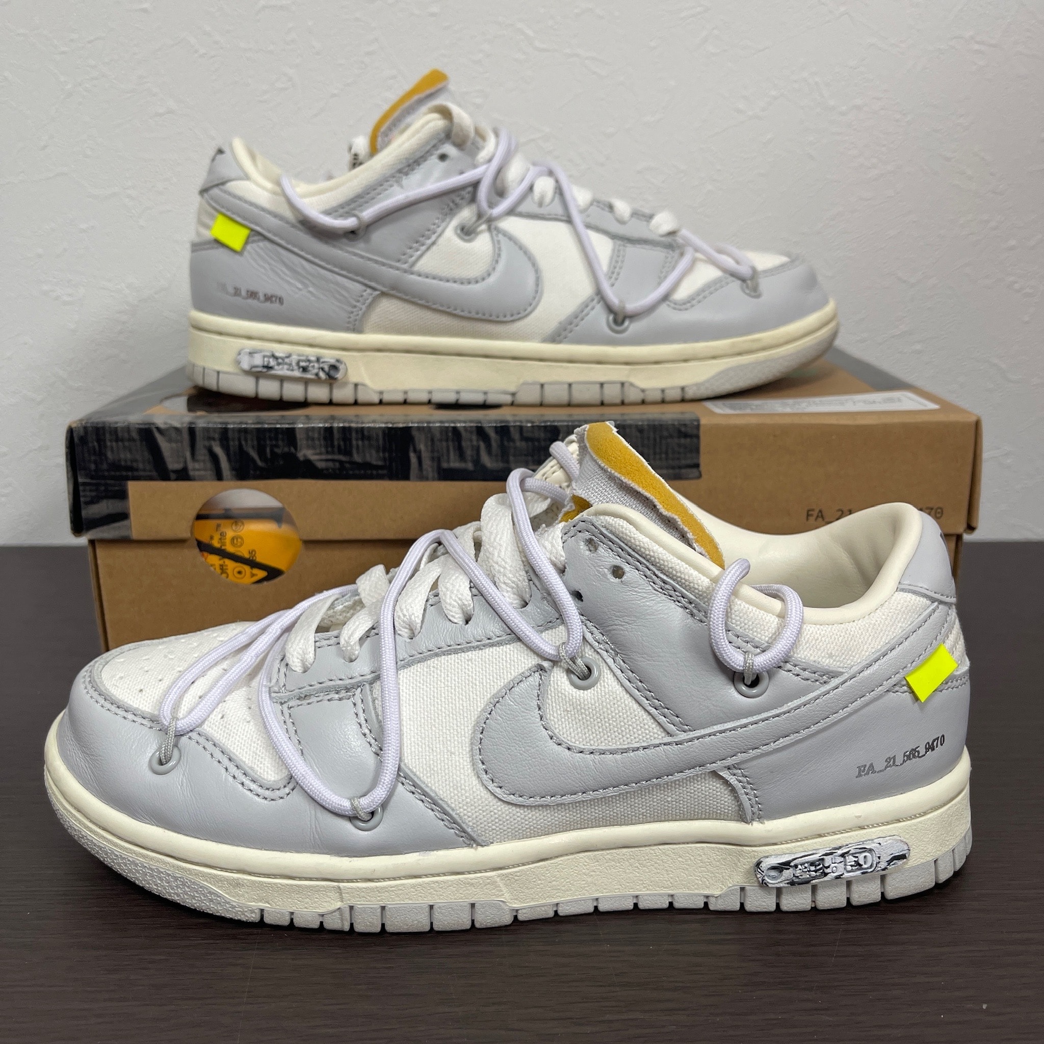 Off-White × Nike Dunk Low 1 of 50 "Lot.49"