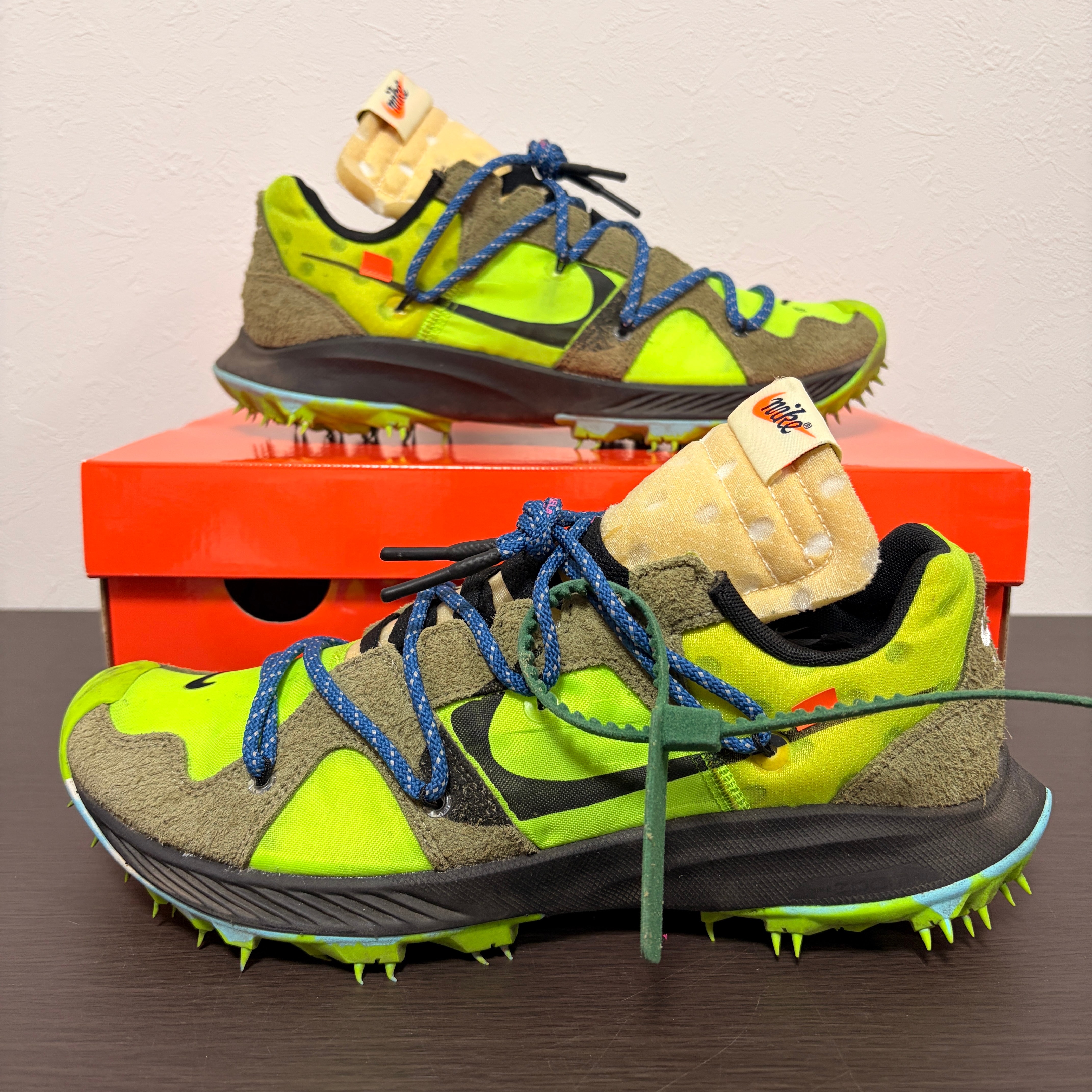 Off-White × Nike Women's Air Zoom Terra Kiger 5 "Green"