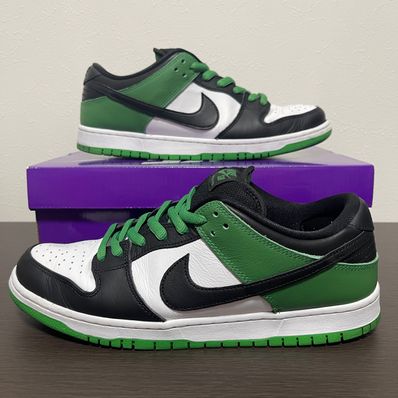 Nike SB Dunk Low Pro "Black and Classic Green"