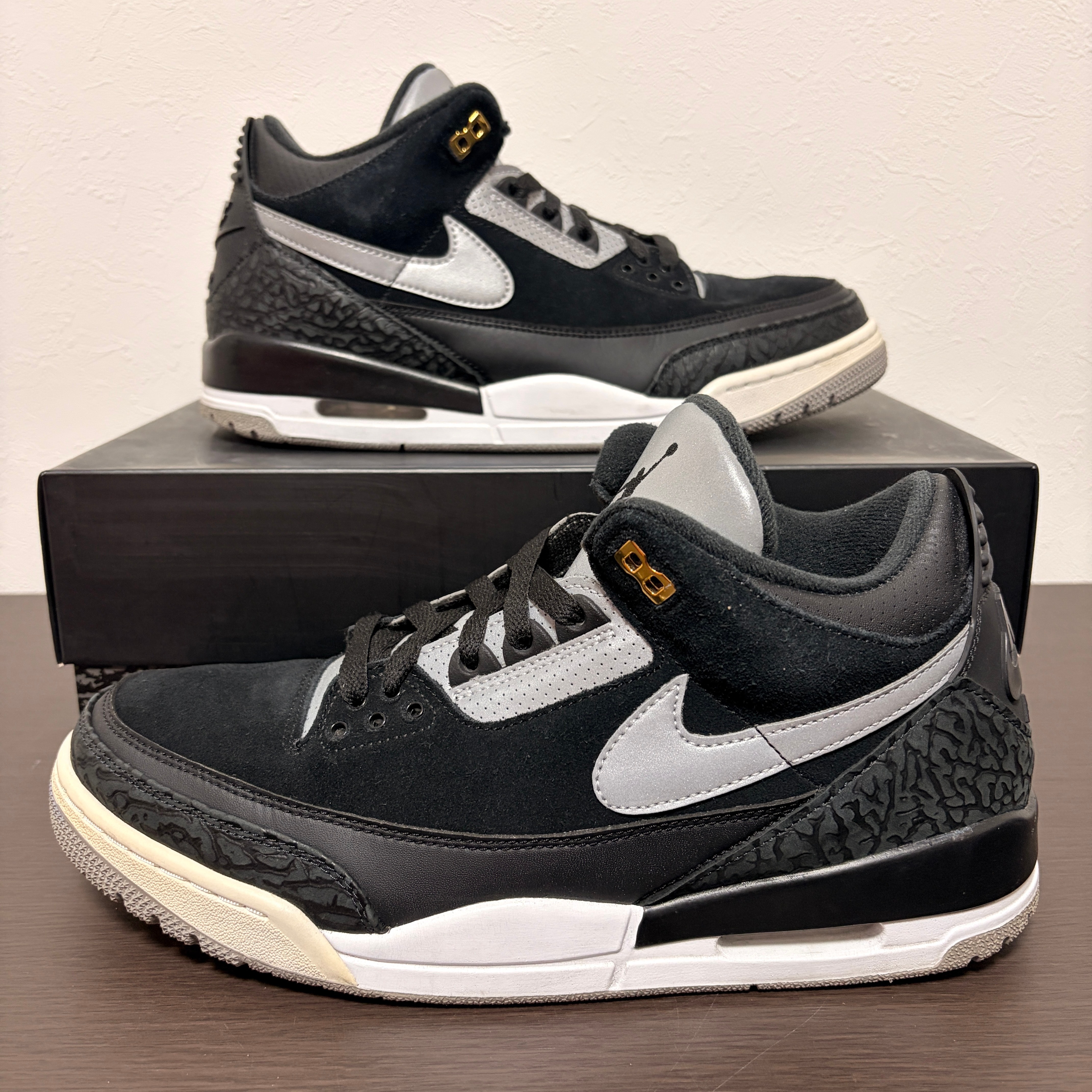 Nike Air Jordan 3 Retro Tinker "Black/Cement Grey"