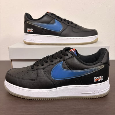KITH × Nike Air Force 1 Low New York Knicks "Black/Brilliant Orange/Rush/Brilliant White"