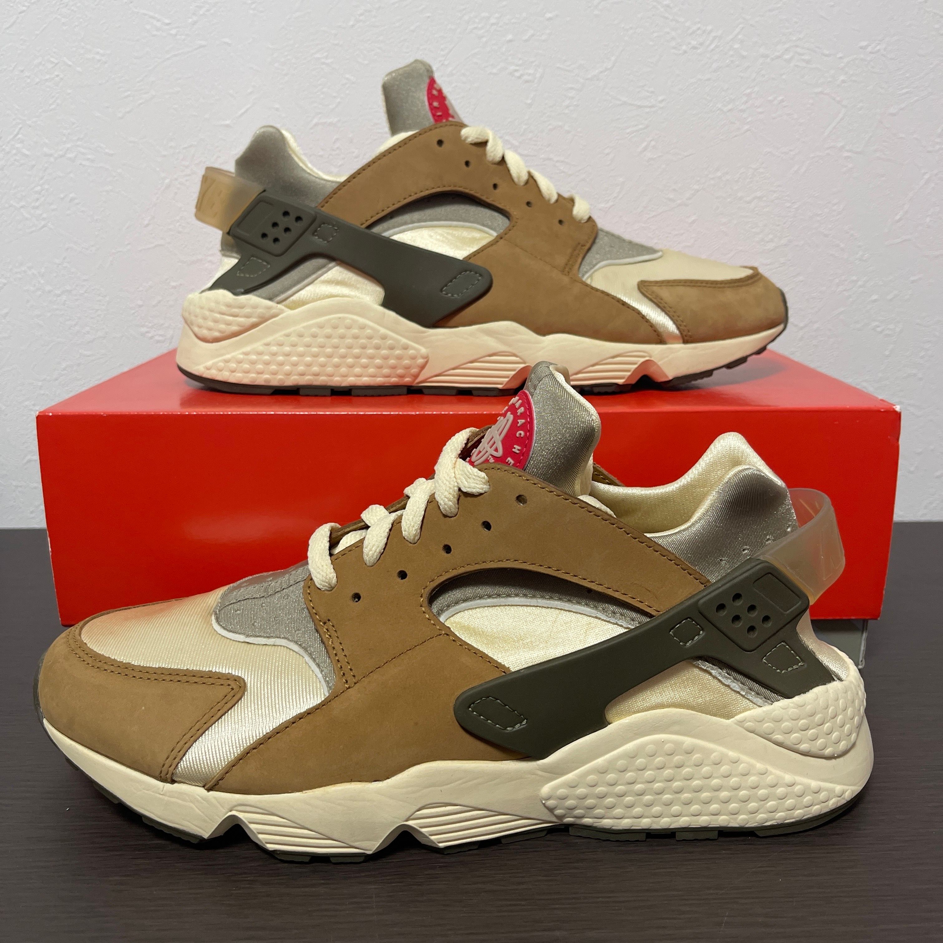 Stussy × Nike Air Huarache "Desert Oak"