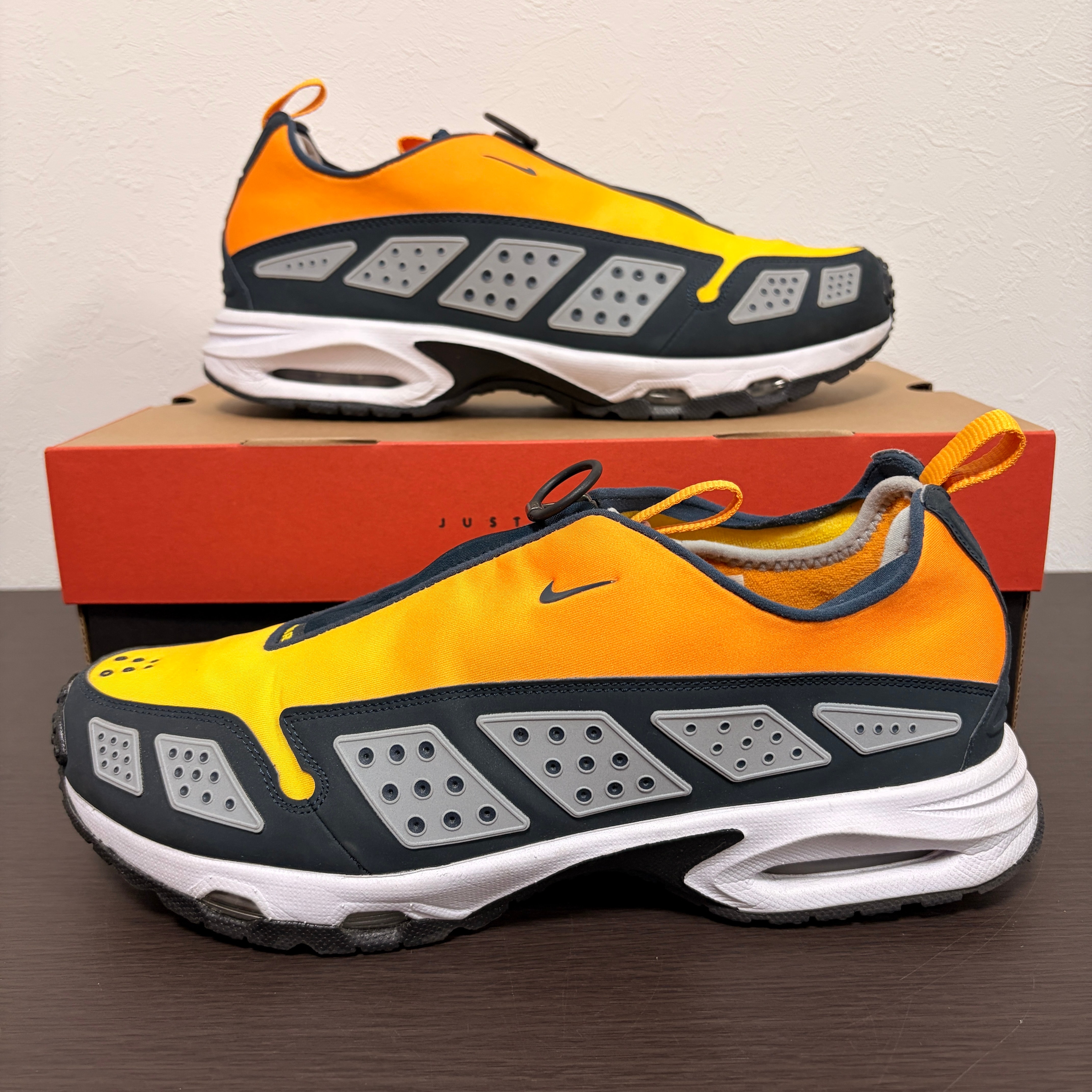 Nike Women's Air Max SNDR "Canyon Gold and Deep Ocean"