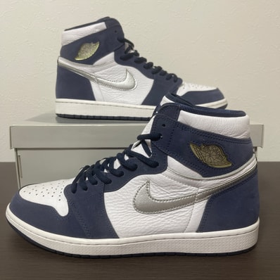Nike Air Jordan 1 High OG CO.JP "White/Midnight Navy" (2020)(ブリーフケースなし)