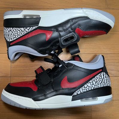 Nike Air Jordan Legacy 312 Low "Black/University Red"
