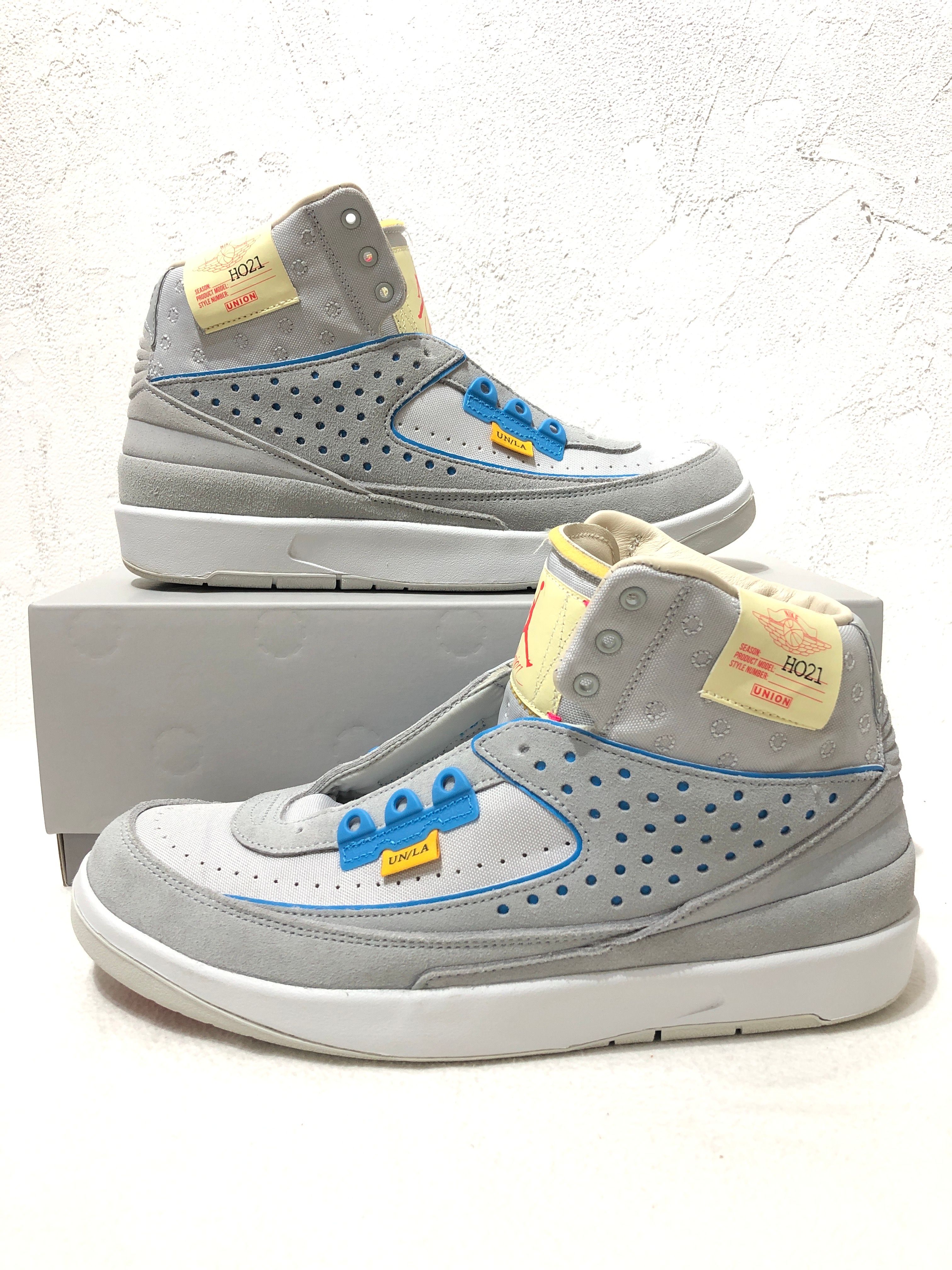 UNION × Nike Air Jordan 2 "Grey Fog"