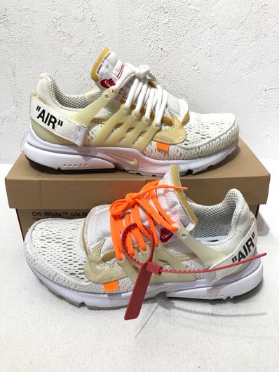 Nike air presto 2025 off white white