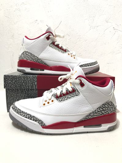 Nike Air Jordan 3 "Cardinal Red"