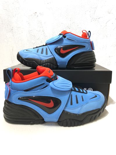 AMBUSH × Nike Air Adjust Force "University Blue and Habanero Red"