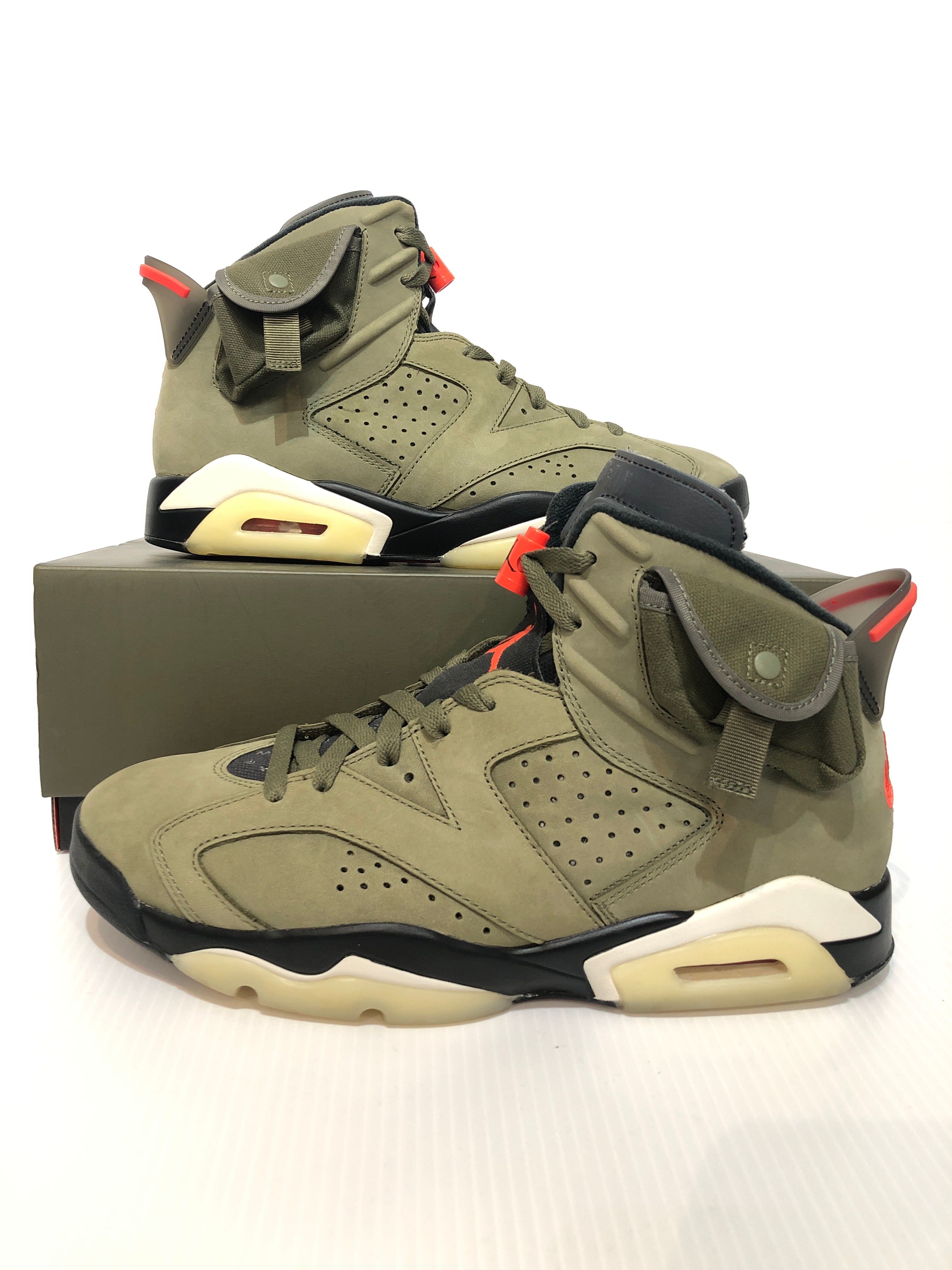 Travis Scott × Nike Air Jordan 6 Retro "Medium Olive"