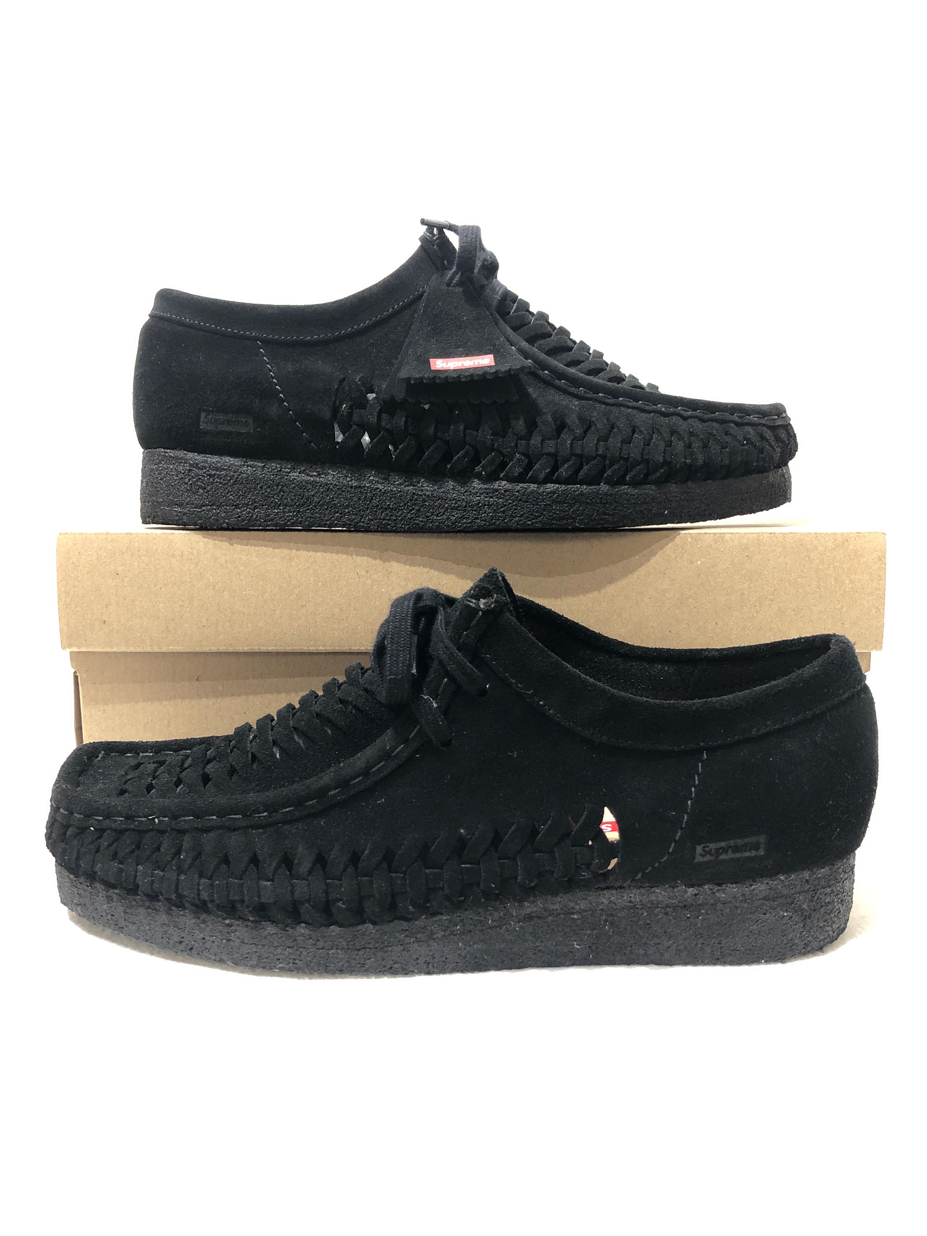 Clarks × Supreme Wallabee "Black"