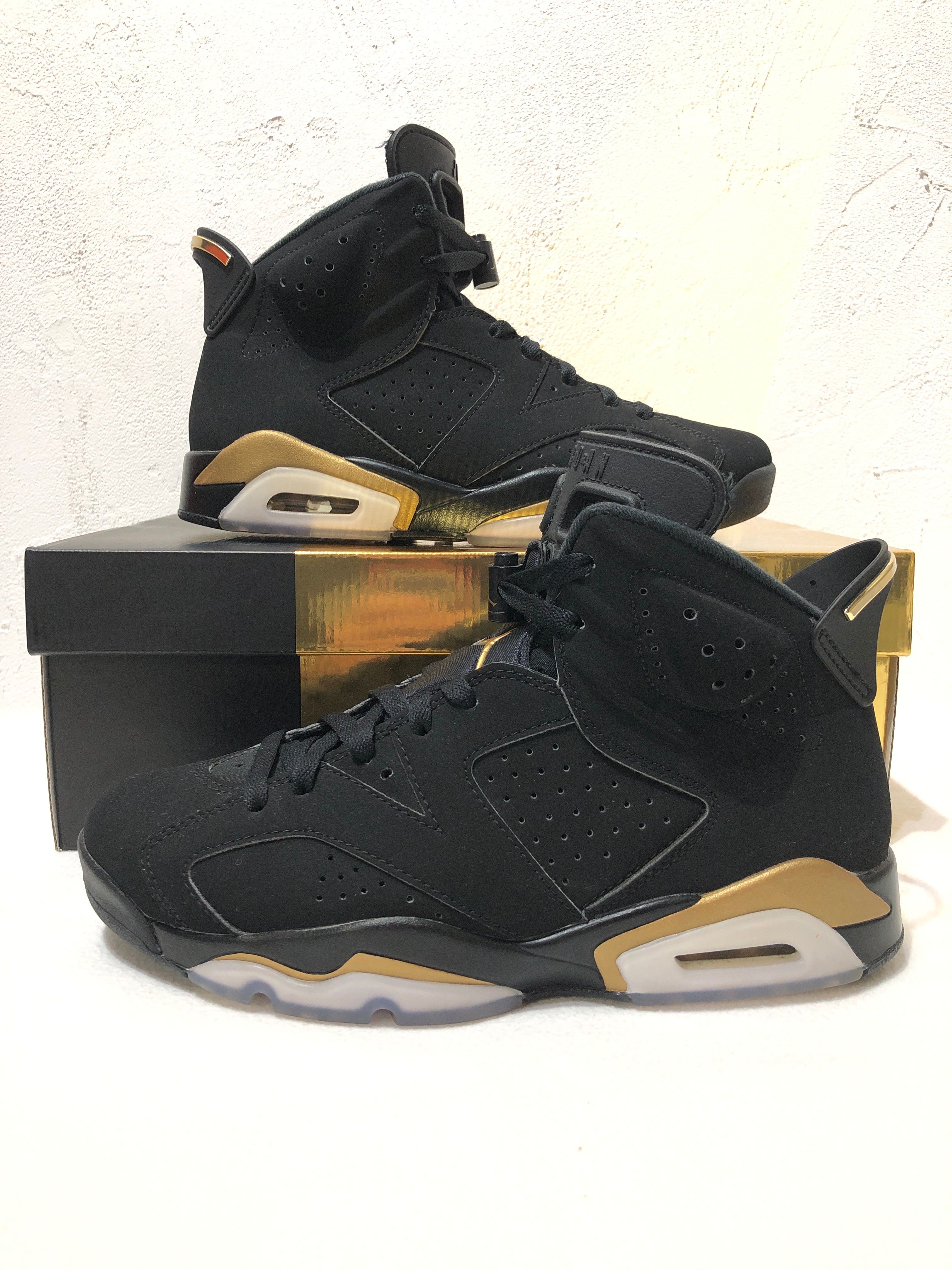 Nike Air Jordan 6 DMP "Black/Metallic Gold" (2020)  