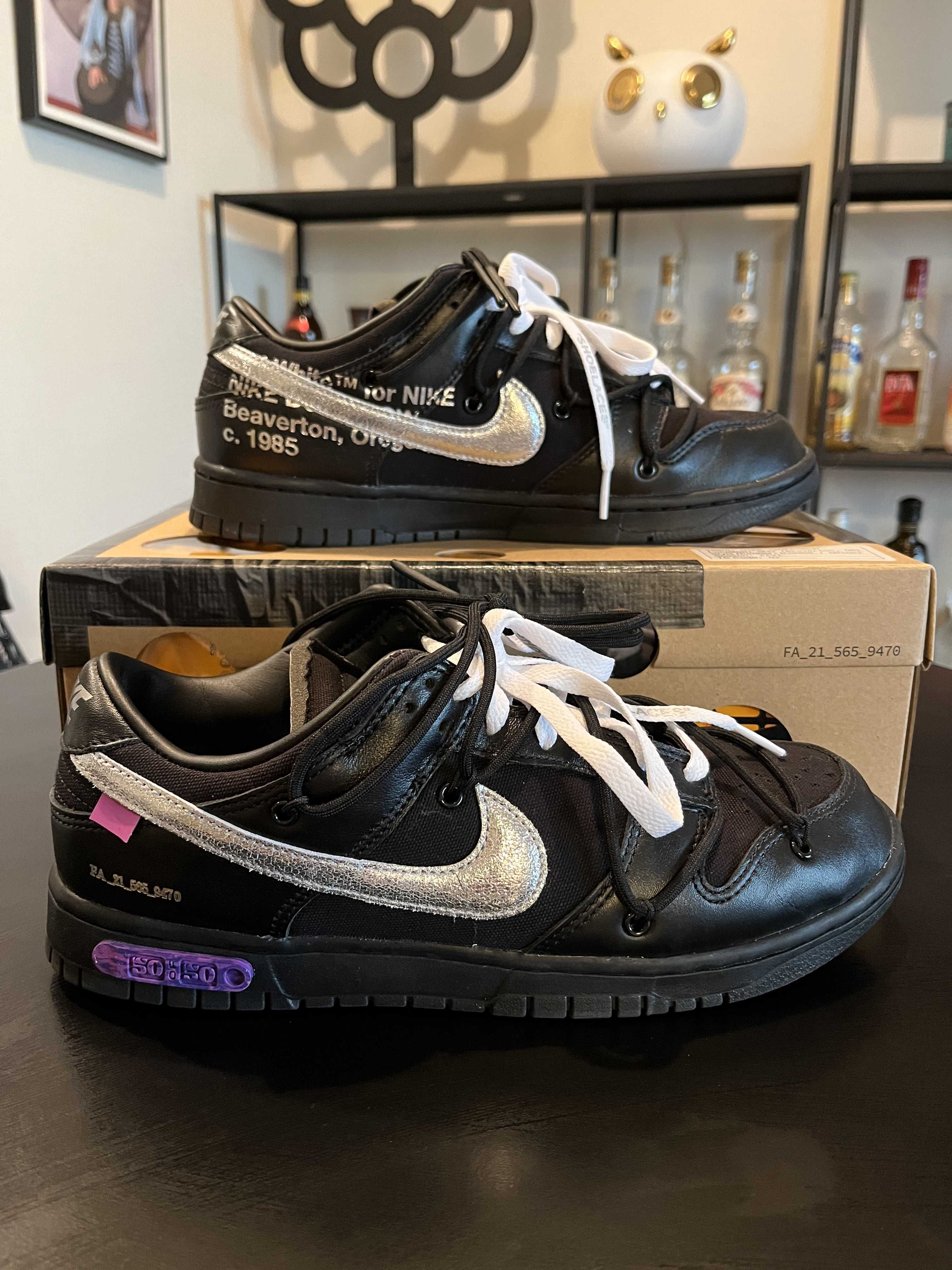 Off-White × Nike Dunk Low 1 of 50 "Lot.50"