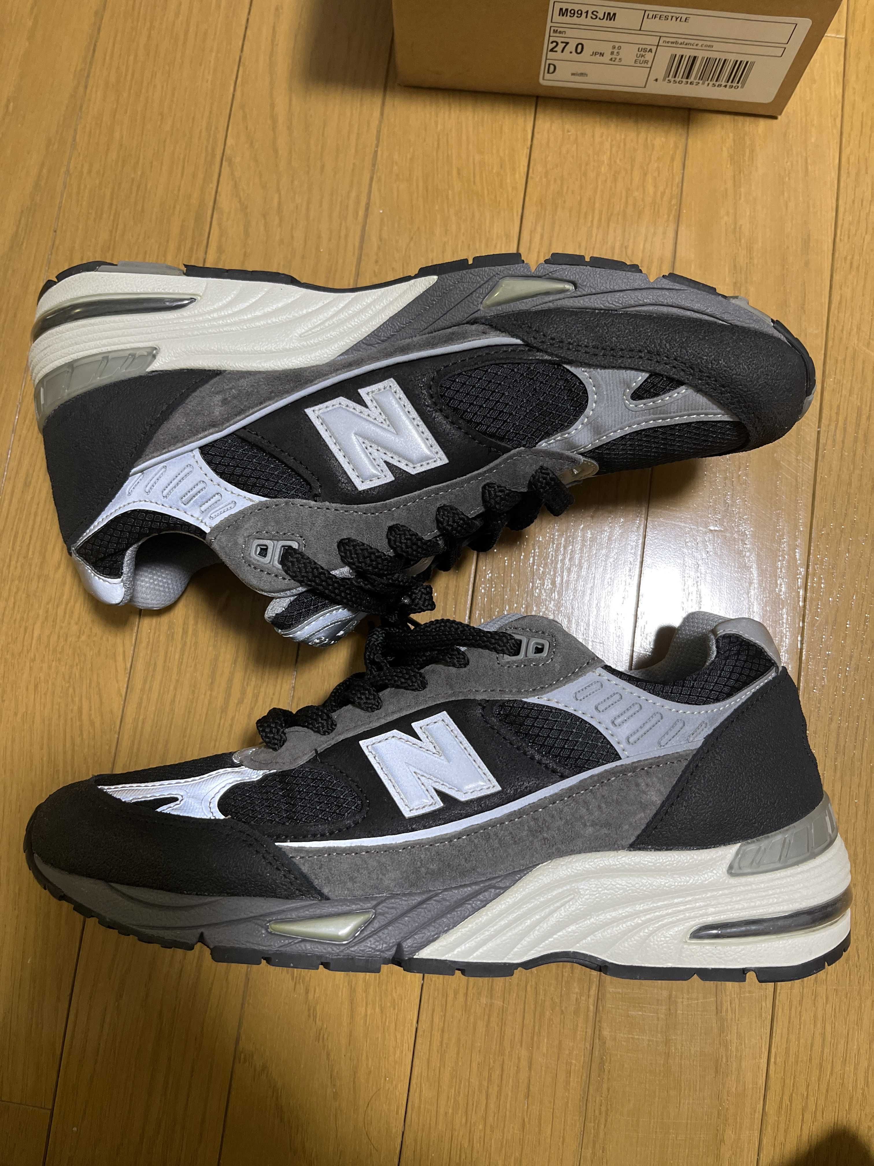 SLAM JAM × NEW BALANCE M991 "BLACK/RED"