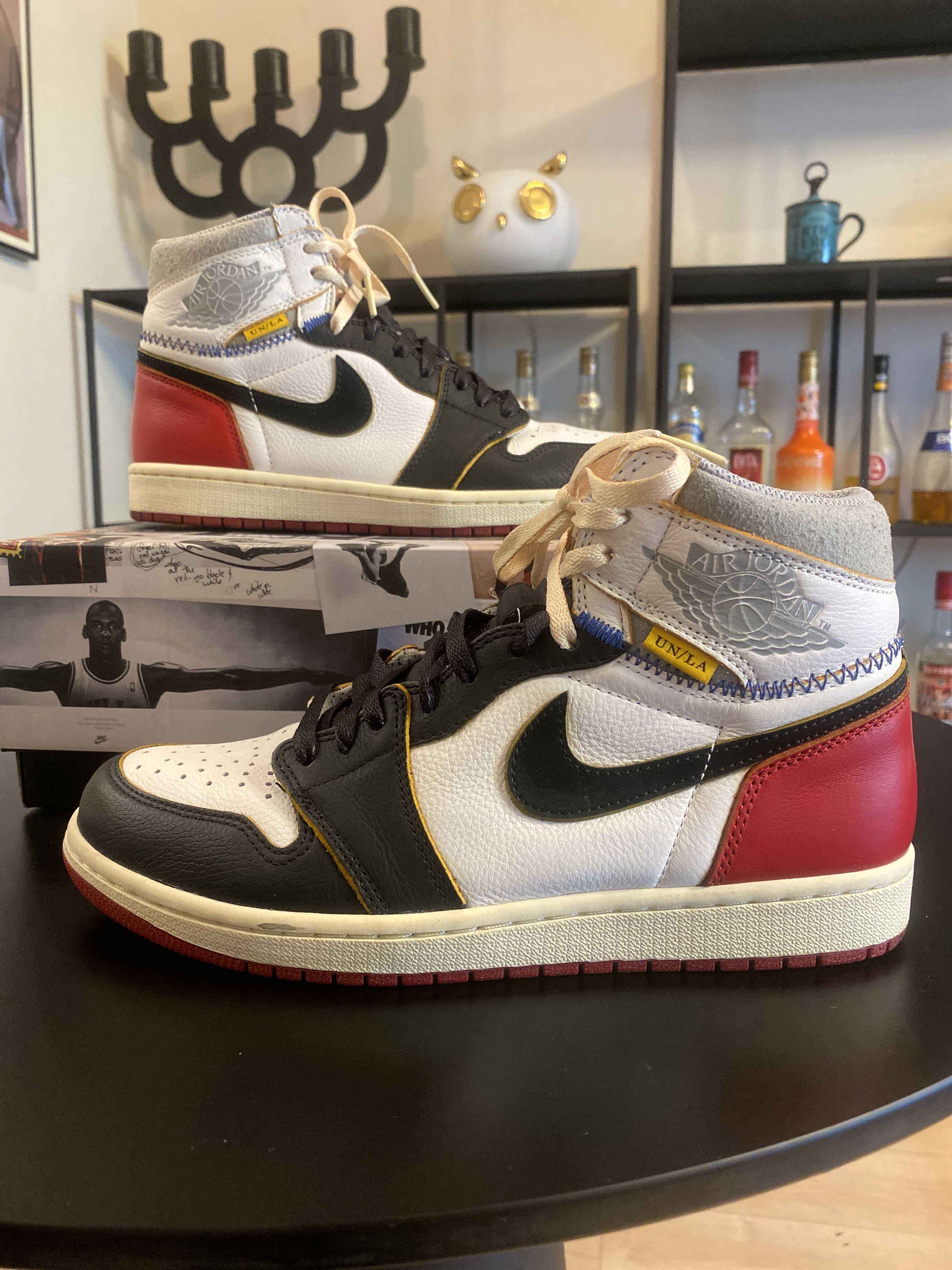 UNION × Nike Air Jordan 1 Retro High OG NRG "Varsity Red/Wolf Grey"