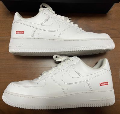 Supreme × Nike Air Force 1 Low "White"