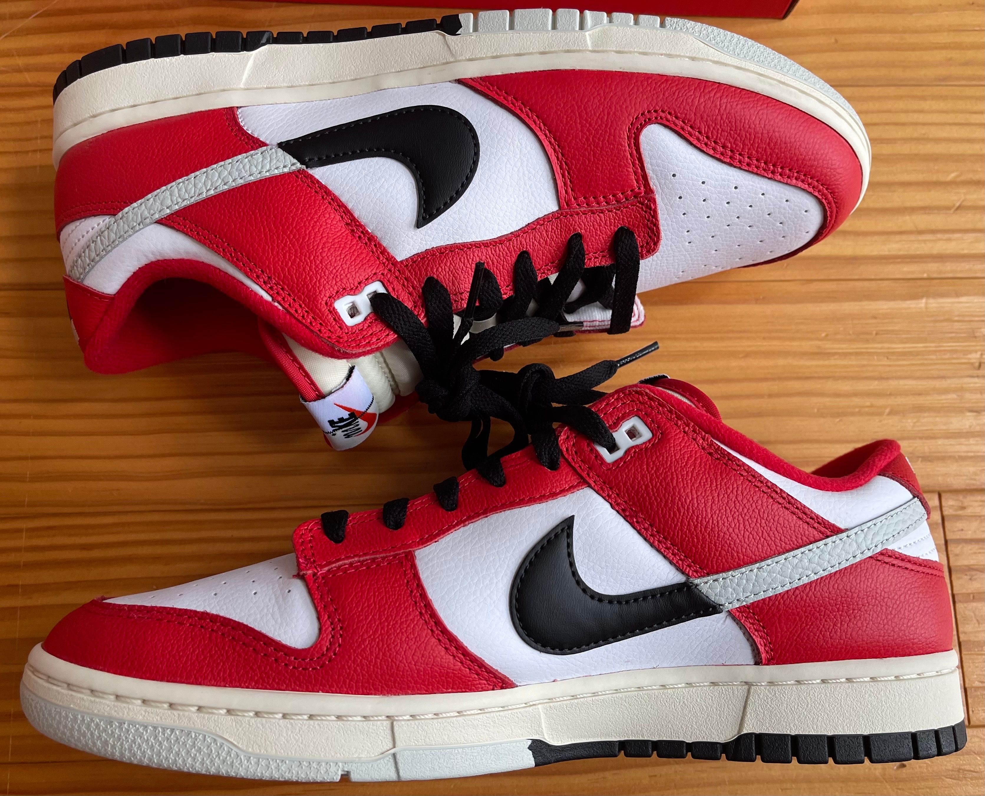 Nike Dunk Low Retro PRM "Chicago Split"