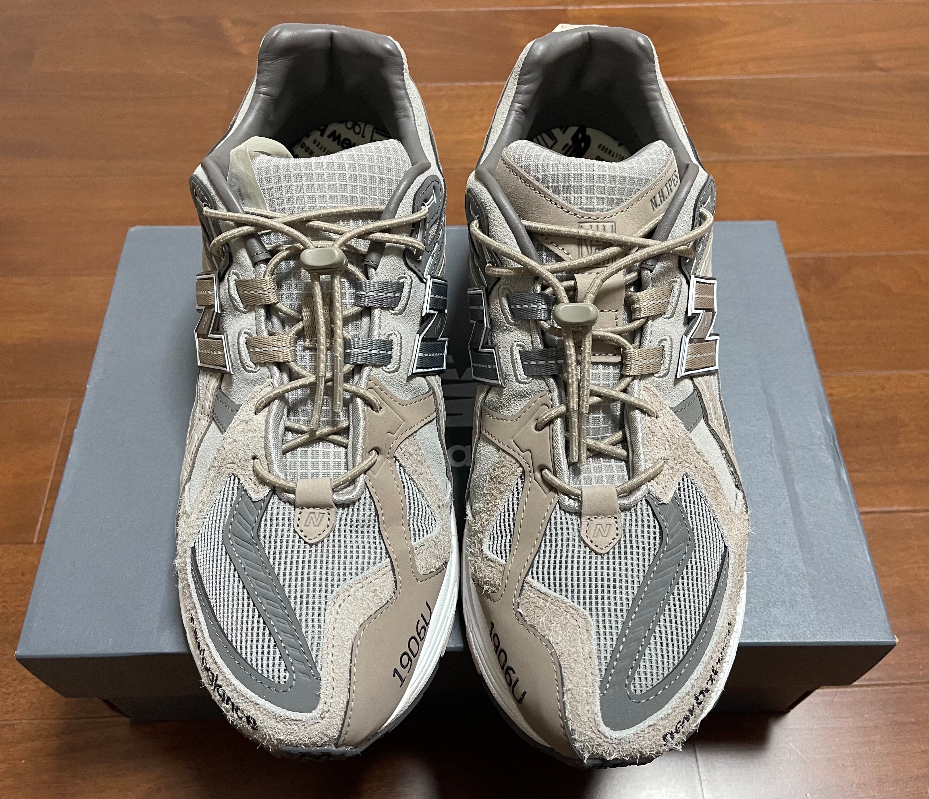 INVINCIBLE × N.HOOLYWOOD × New Balance 1906U "Gray Titan"