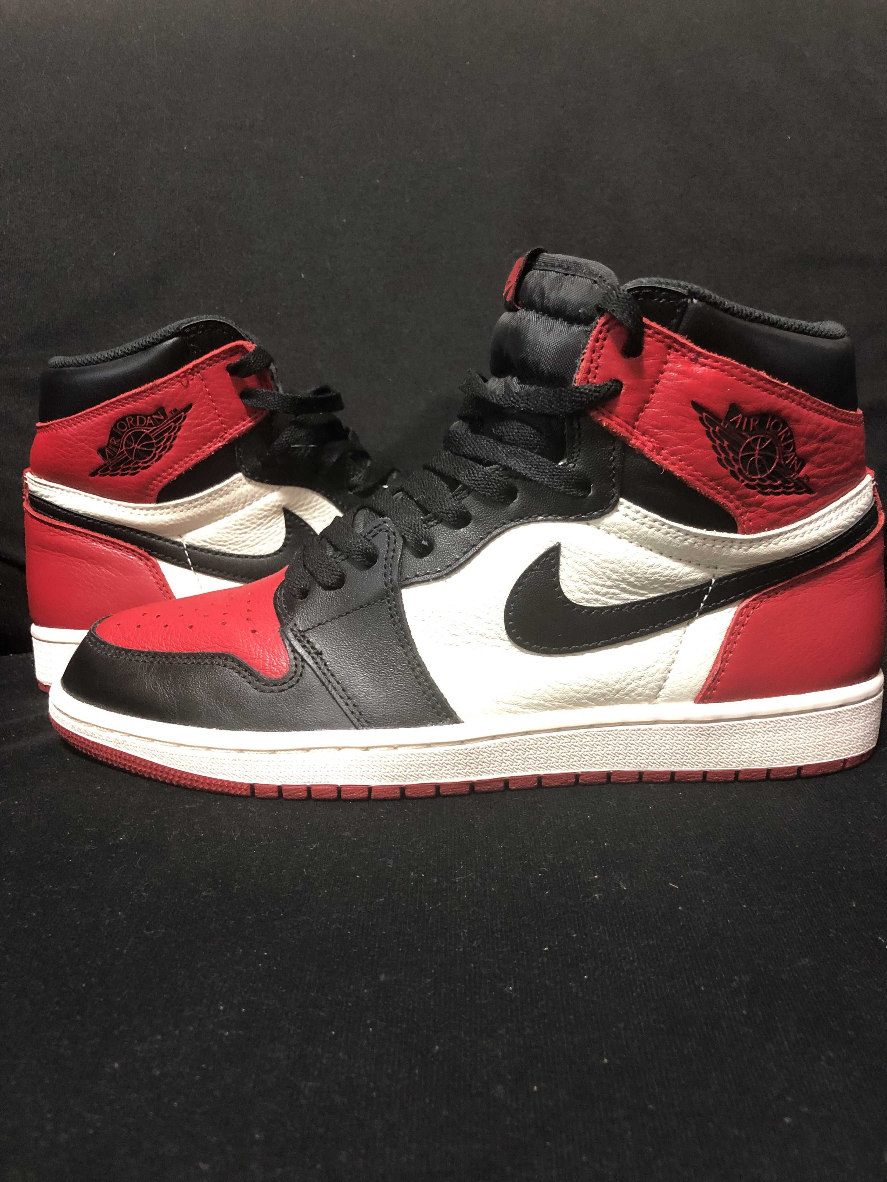 Nike Air Jordan 1 Retro High OG "Bred Toe"