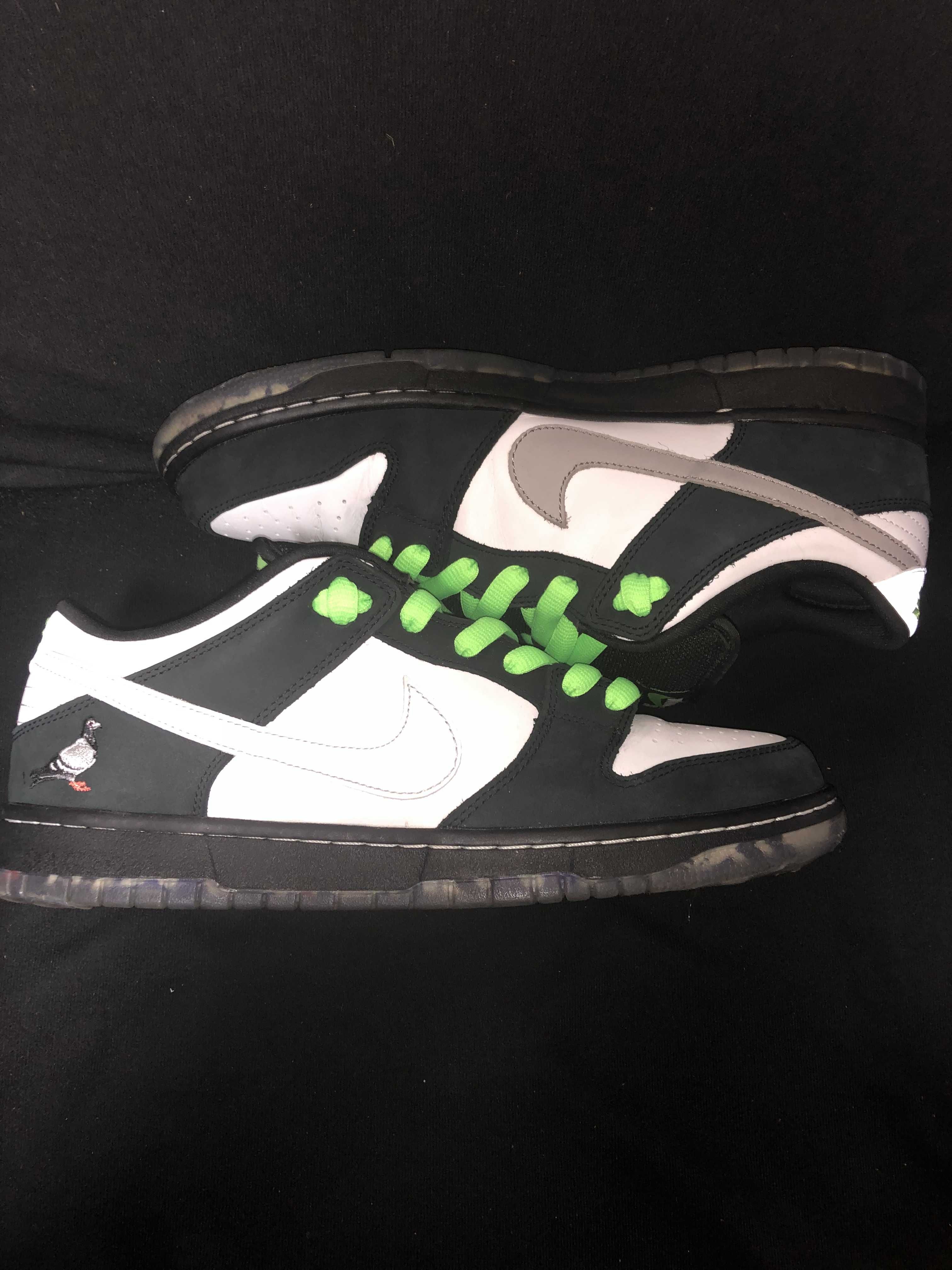 STAPLE × Nike SB Dunk Low "Pigeon Black/White"