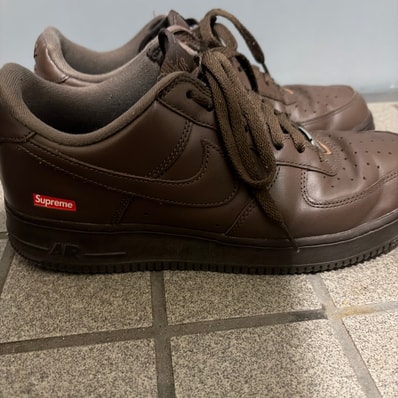 Supreme × Nike Air Force 1 Low "Baroque Brown"