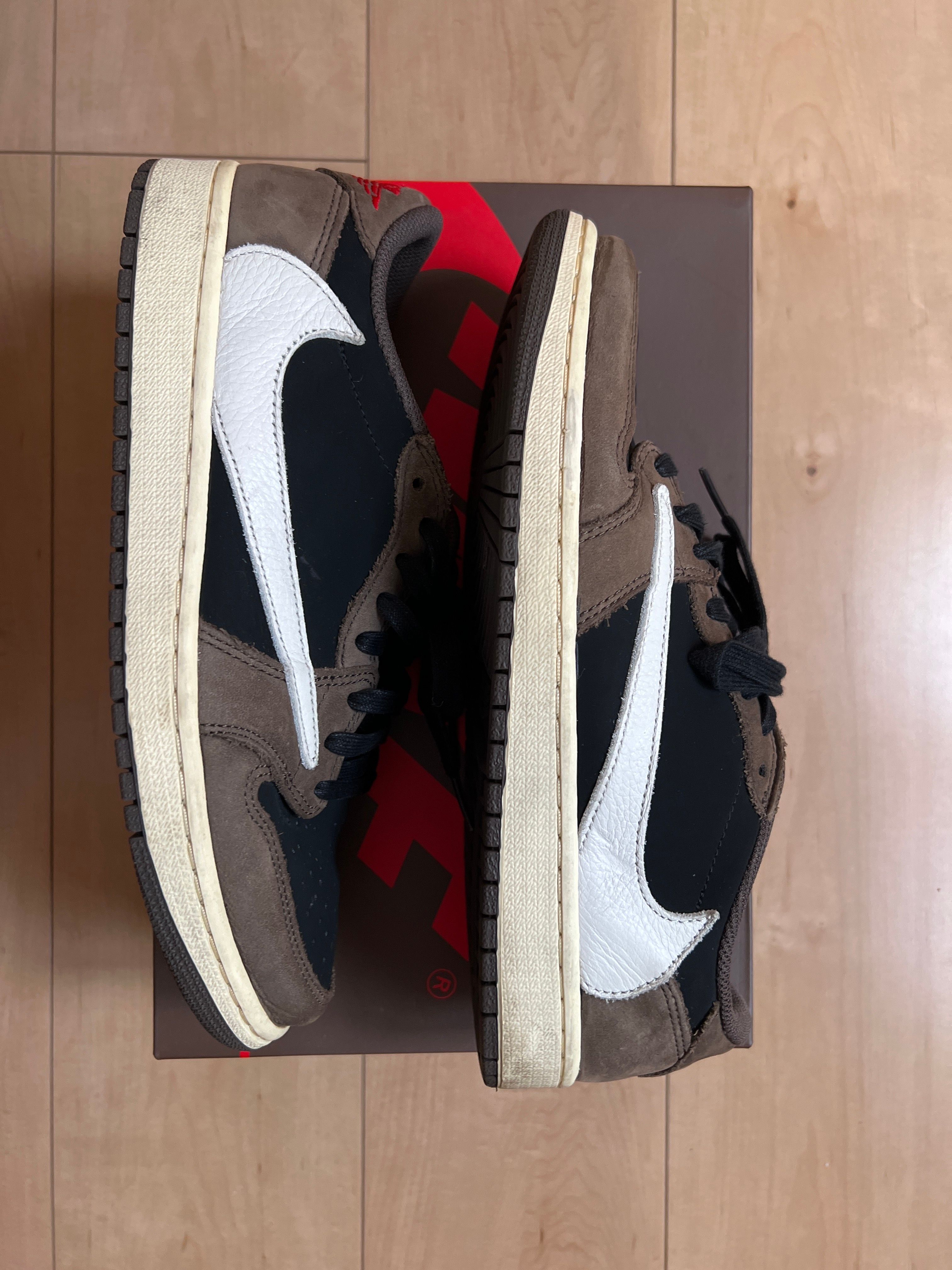 Travis Scott × Nike Air Jordan 1 Low OG SP-T "Black/Dark Mocha"
