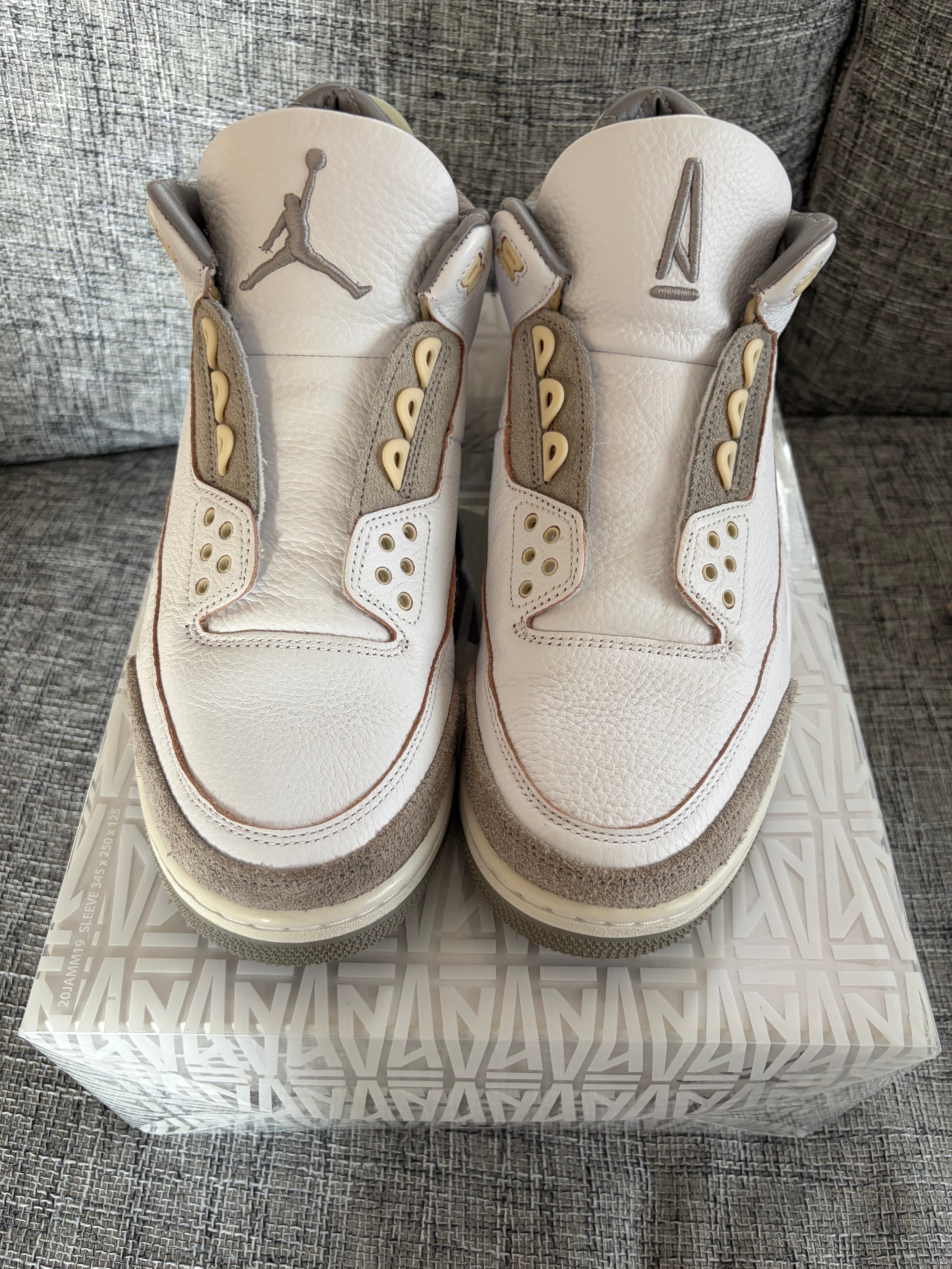 A Ma Maniere × Nike Women's Air Jordan 3 Retro SP "White/Medium Grey Violet Ore"