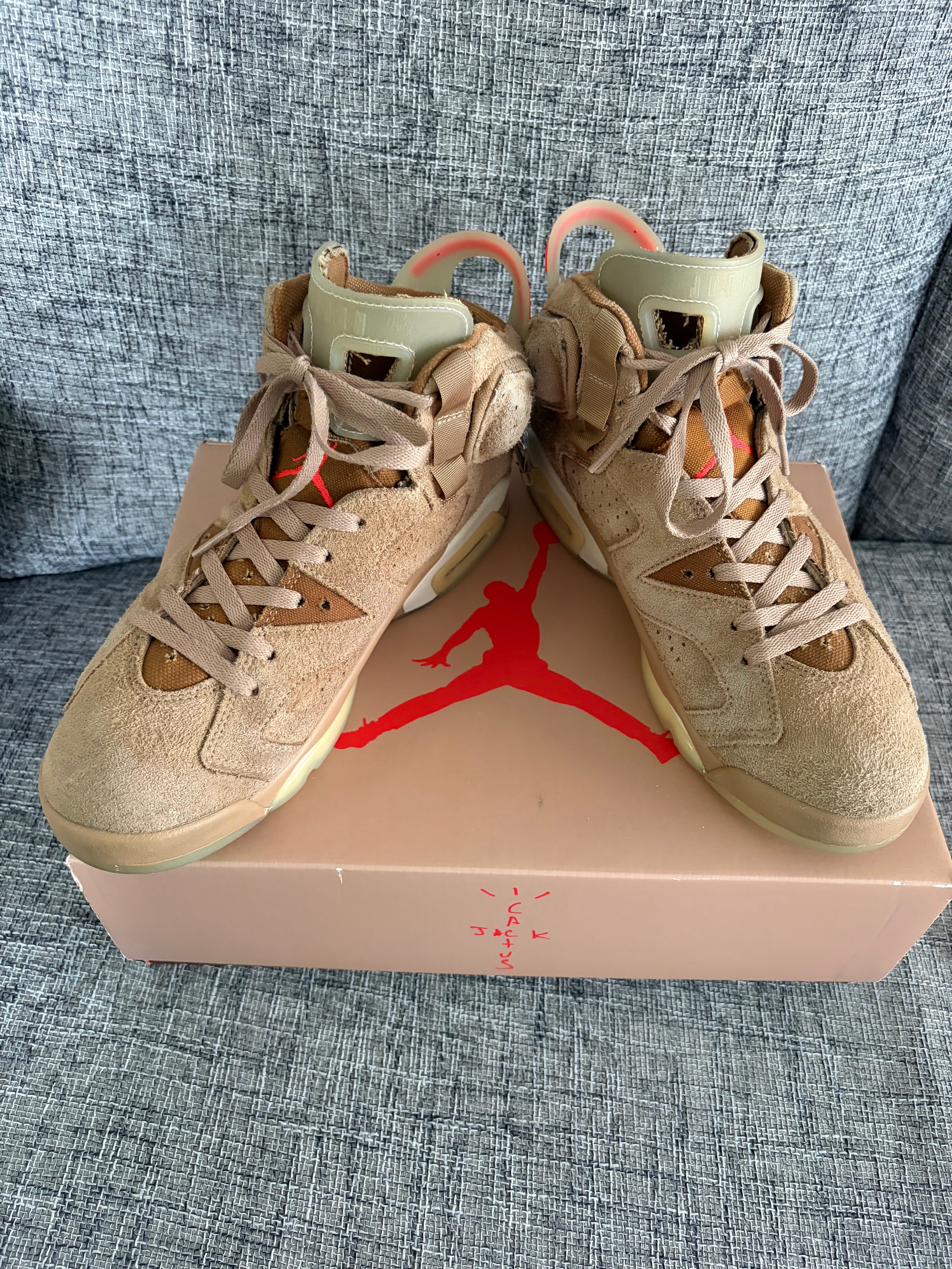 Travis Scott × Nike Air Jordan 6 "British Khaki"