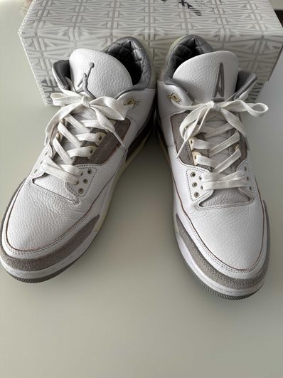 A Ma Maniere × Nike Women's Air Jordan 3 Retro SP "White/Medium Grey Violet Ore"