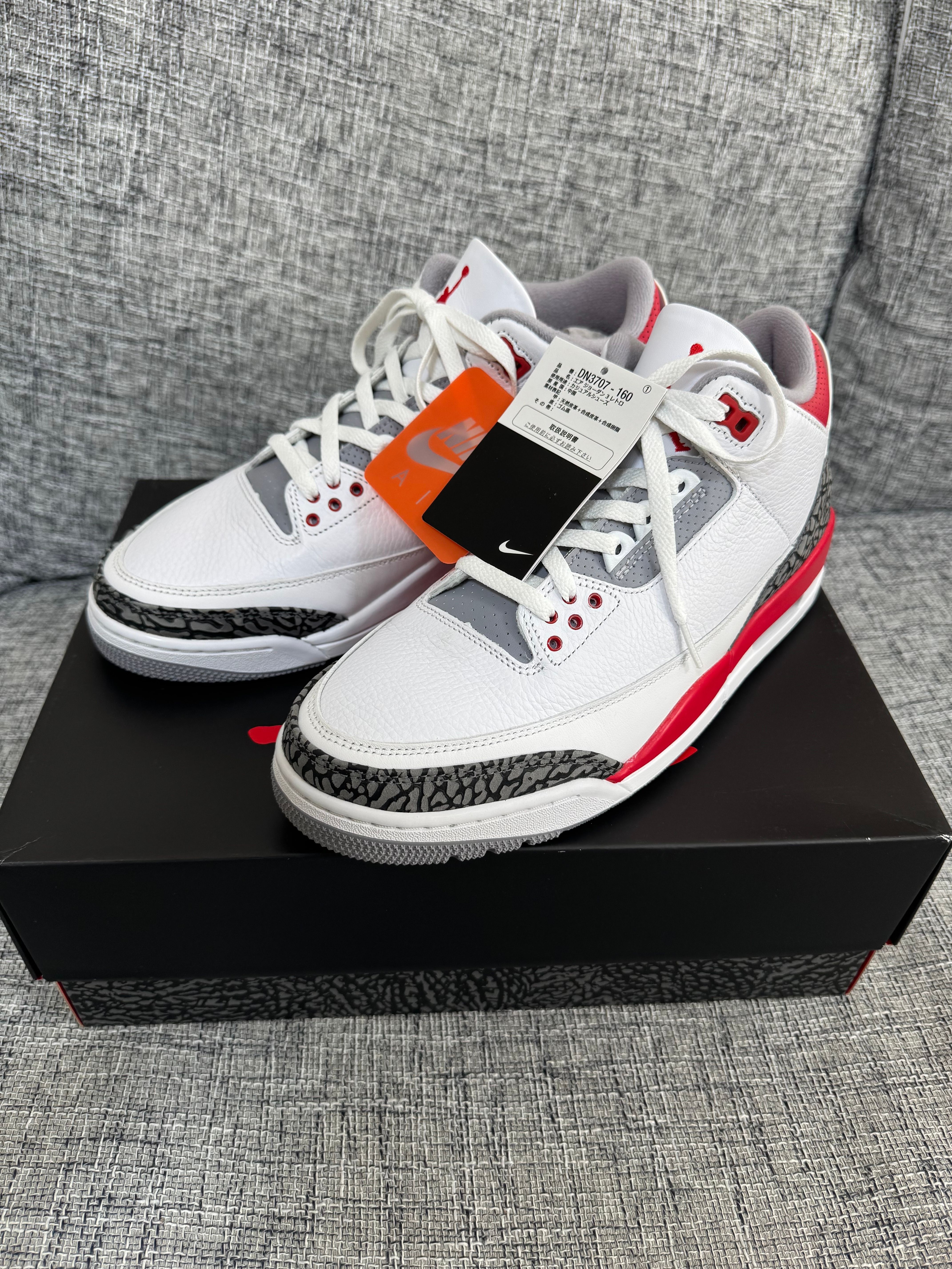 Nike Air Jordan 3 Retro OG "Fire Red" (2022)