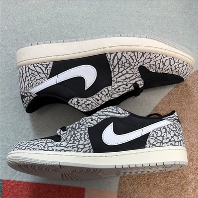 Nike Air Jordan 1 Retro Low OG "Black Cement"