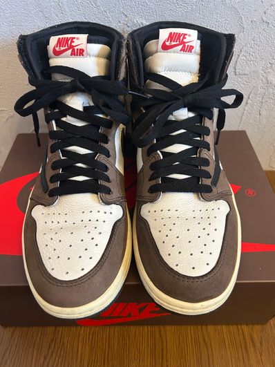 Travis Scott × Nike Air Jordan 1 Retro High OG TS SP "Sail/Dark Mocha"