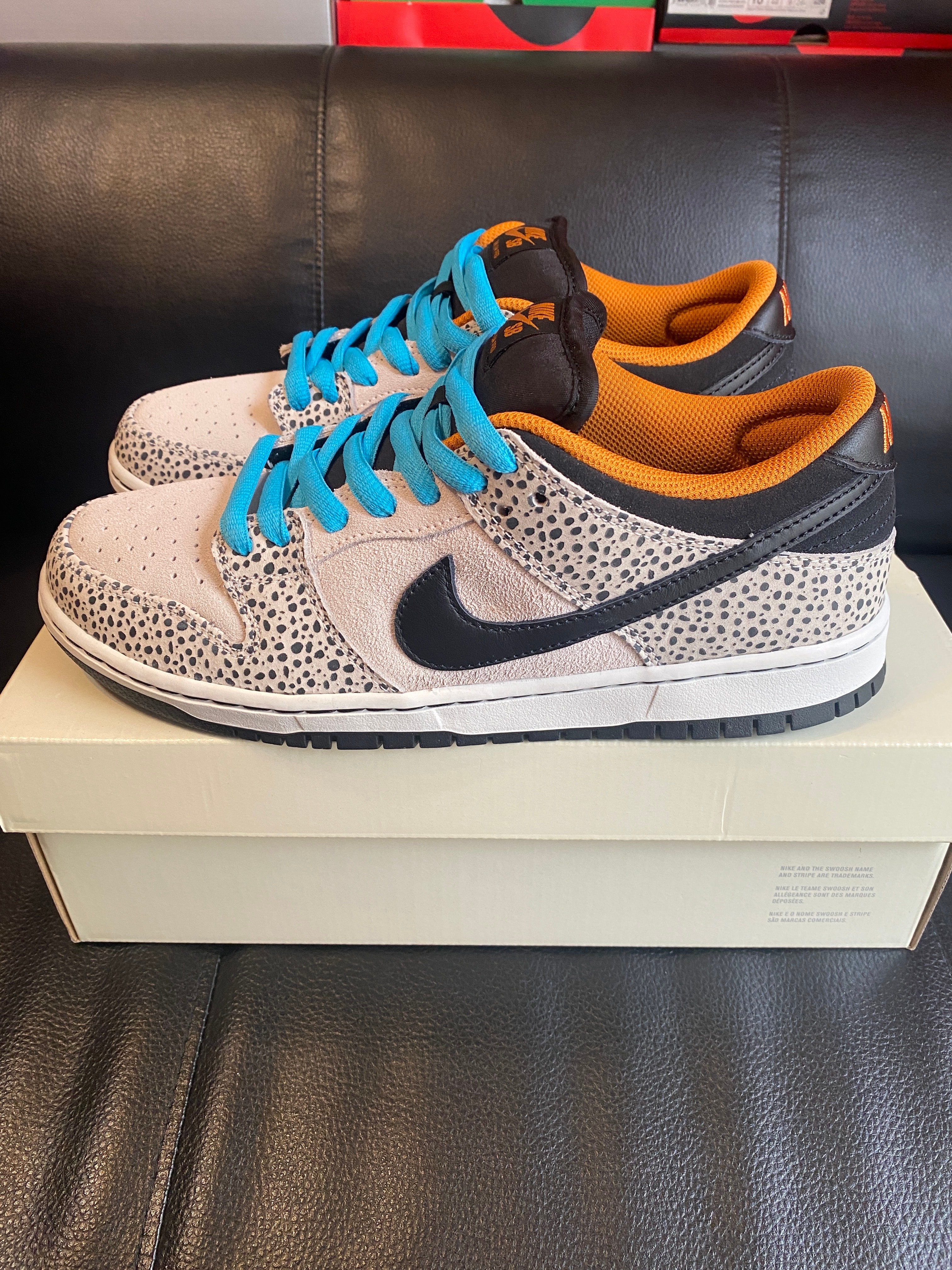 Nike SB Dunk Low Pro Electric Safari "Phantom and Black"