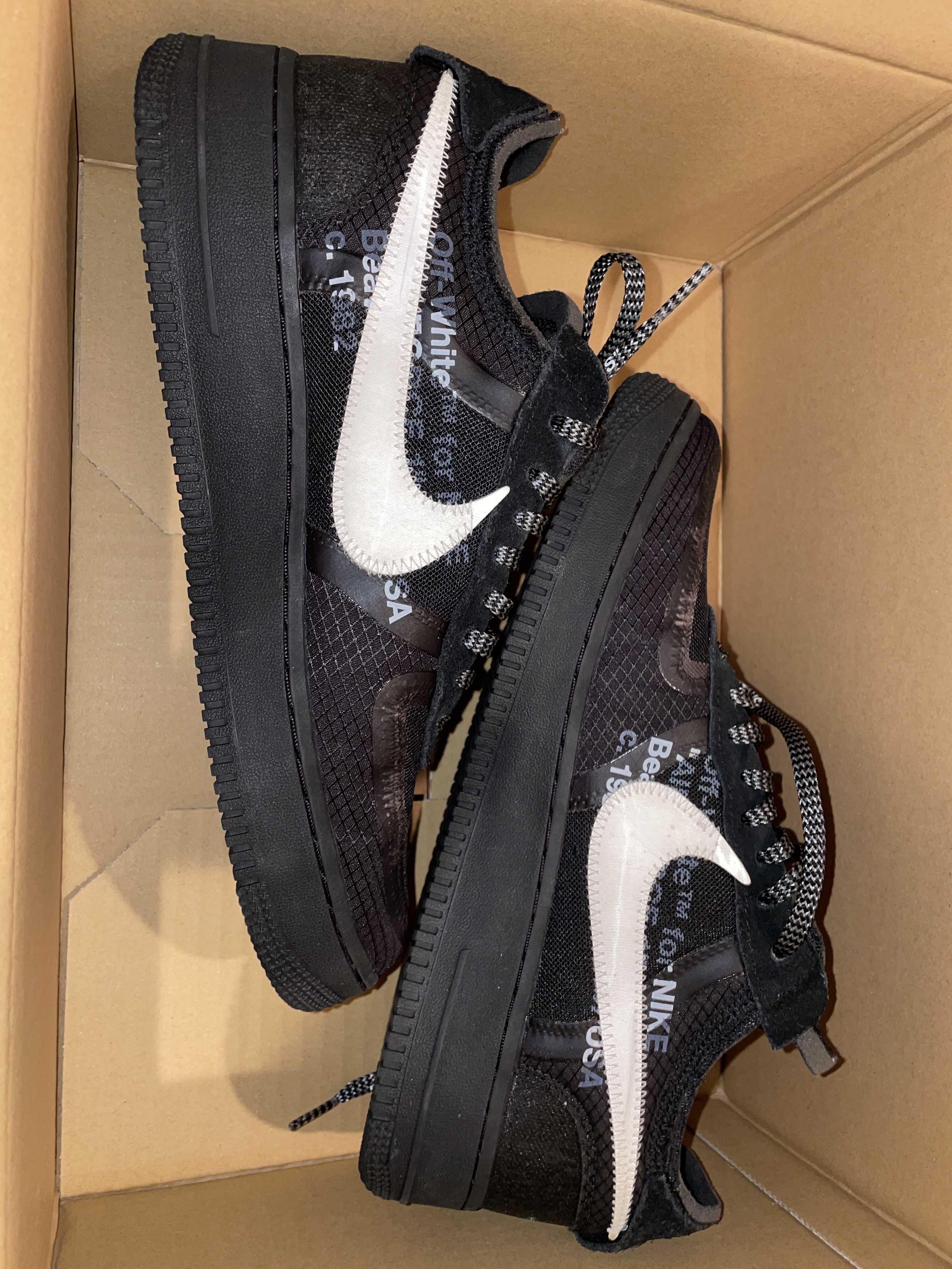 Off-White × Nike Air Force 1 Low "Black"