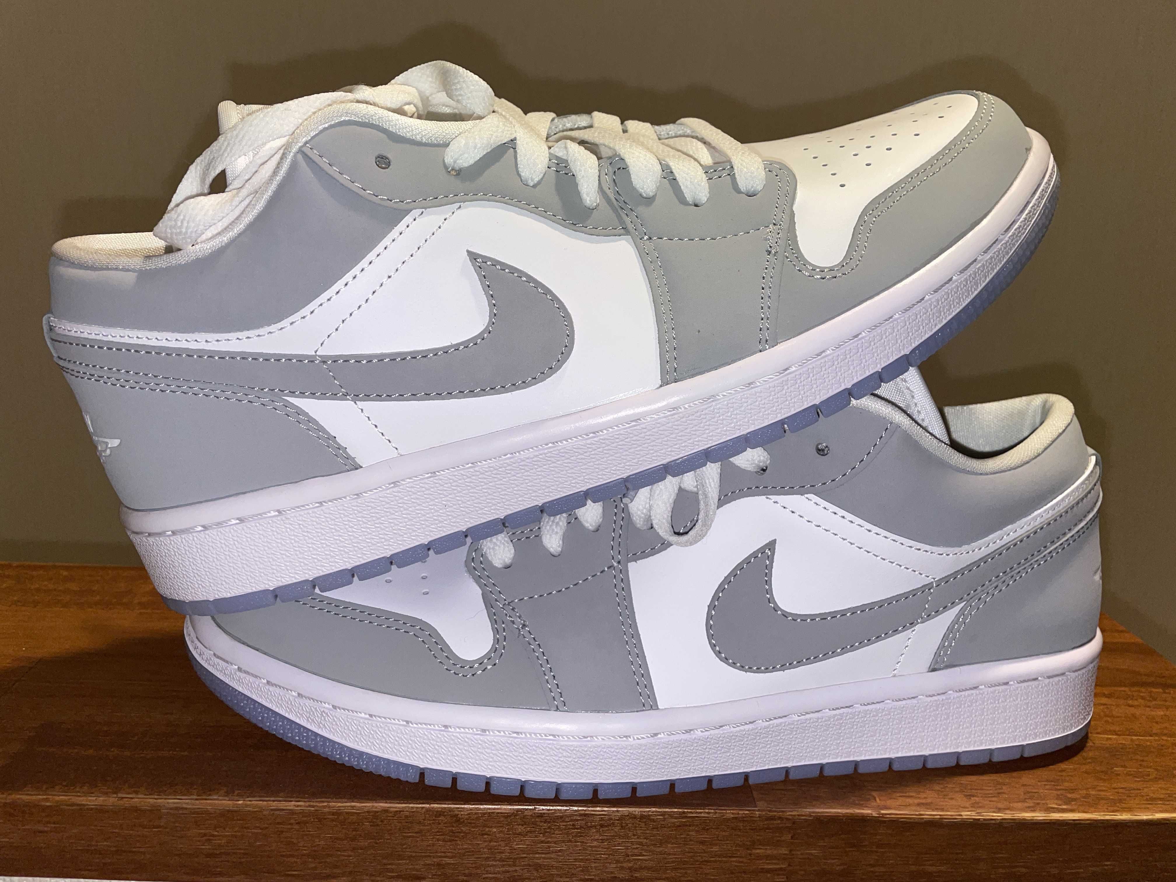 Nike Women's Air Jordan 1 Low "Wolf Grey"